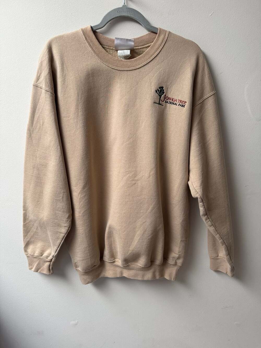 Vintage Hanes Ultimate Cotton Joshua Tree National Park Embroidered Sweatshirt